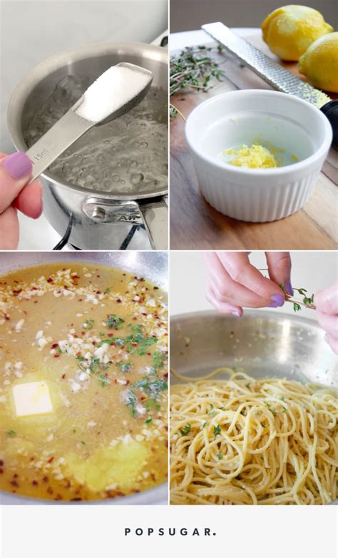 lemon-garlic-butter-sauce-for-pasta-popsugar-food image