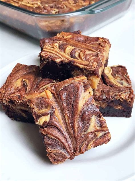 best-ever-peanut-butter-cheesecake-swirl-brownies image
