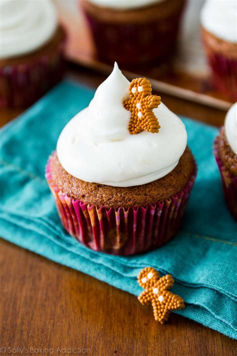 gingerbread-cupcakes-sallys-baking-addiction image