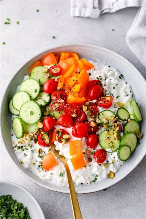 savory-cottage-cheese-bowl-high-protein-breakfast image