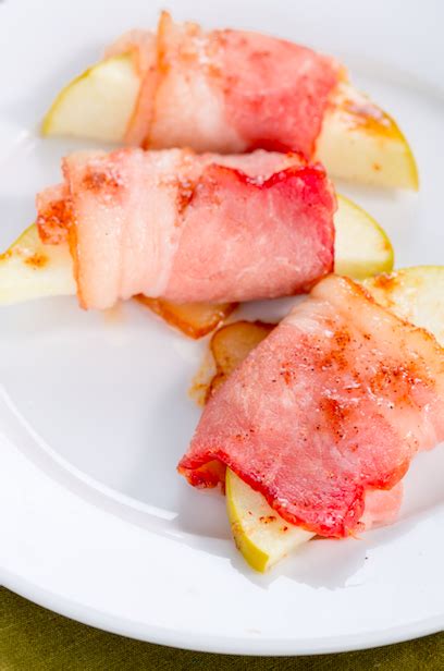 bacon-wrapped-apple-slices-best-apple-recipes-delish image