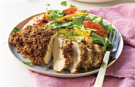 chicken-breast-with-chilli-crumb-and-honey-mustard image