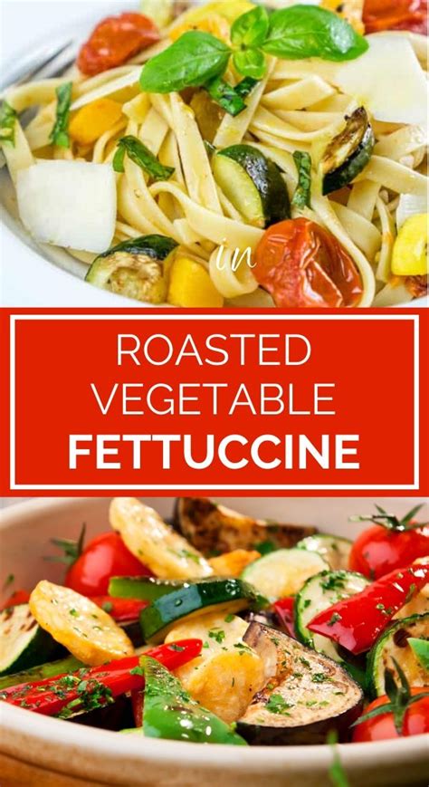 roasted-vegetable-fettuccine-babaganosh image