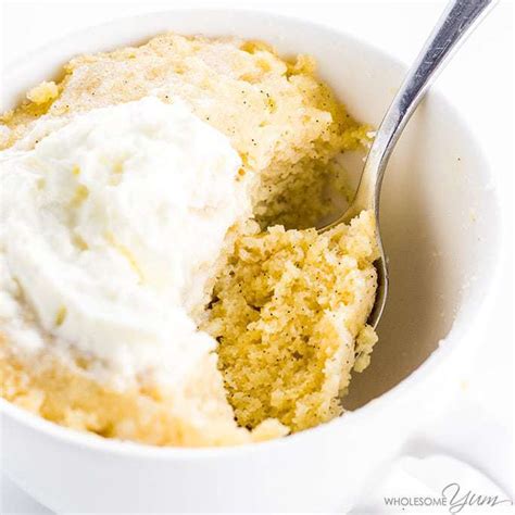 easy-keto-paleo-vanilla-mug-cake-recipe-wholesome image