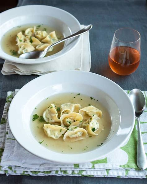 dinner-party-recipe-three-cheese-tortellini-in-parmesan image