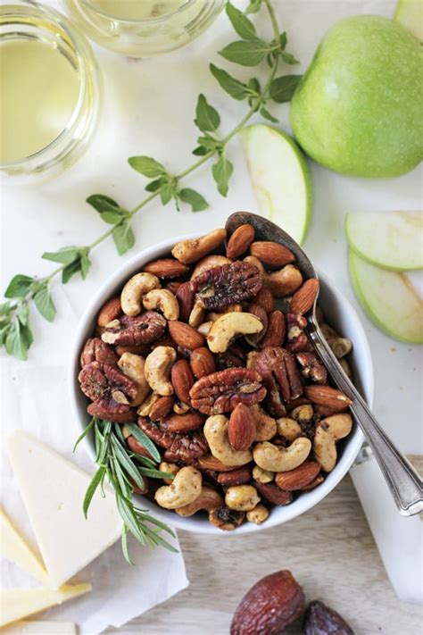 spiced-rosemary-and-thyme-nuts-cook-nourish-bliss image