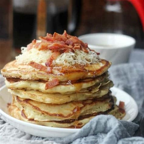 savory-bacon-cheddar-pancakes-baker-bettie image