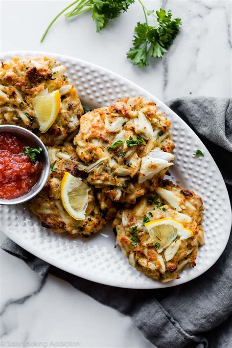 maryland-crab-cakes-recipe-little-filler-sallys image