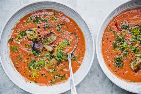 summer-gazpacho-with-dill-green-kitchen-stories image