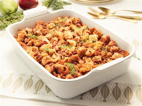 sun-dried-tomato-and-fennel-stuffing-cooking image