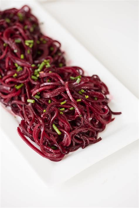 spiralized-beets-with-balsamic-chive-dressing image