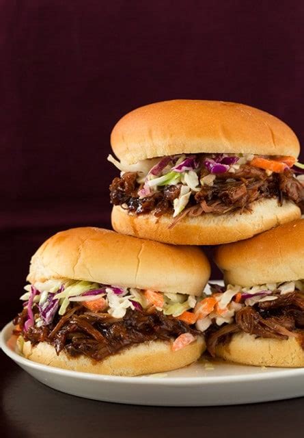 balsamic-and-honey-pulled-pork-sandwiches-cooking image