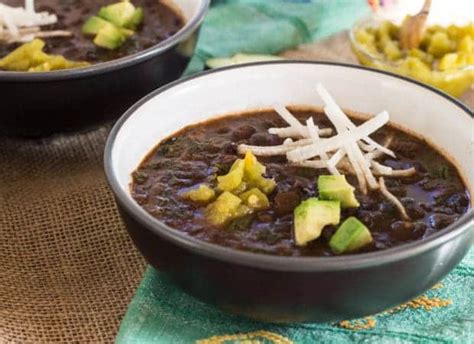 spicy-black-bean-chili-with-hearty-greens-instant-pot image