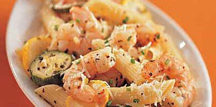 shrimp-and-squash-penne-recipe-myrecipes image