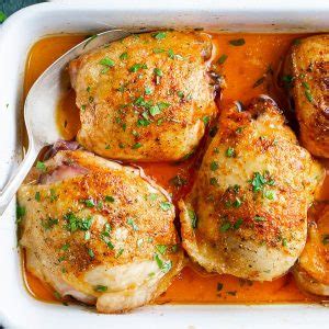 crispy-baked-chicken-thighs-recipe-the-kitchen-girl image