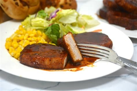 easy-brown-sugar-glazed-pork-chops image