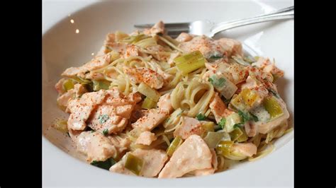 creamy-salmon-leek-pasta-easy-spring-seafood-pasta image