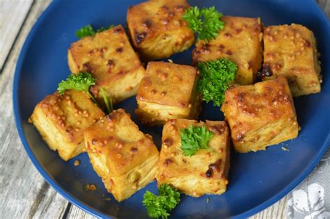 tangy-and-succulent-roasted-honey-mustard-tofu image