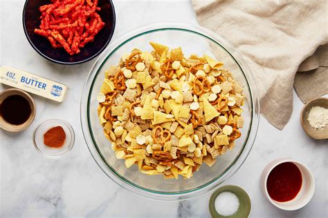 devilishly-spicy-chex-mix-recipe-the-spruce-eats image