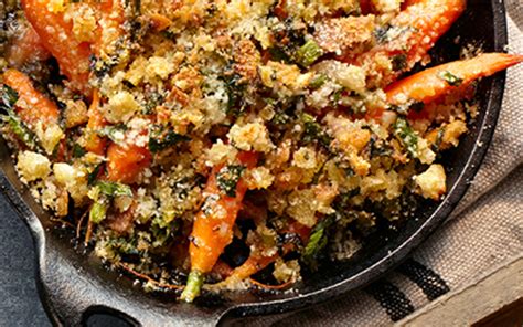 roasted-carrots-with-provencal-bread-crumb-crust image