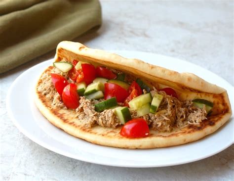 slow-cooker-greek-chicken-pitas-simple-nourished image