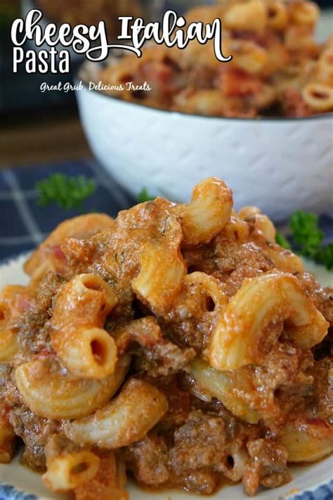 cheesy-italian-pasta-great-grub-delicious-treats image