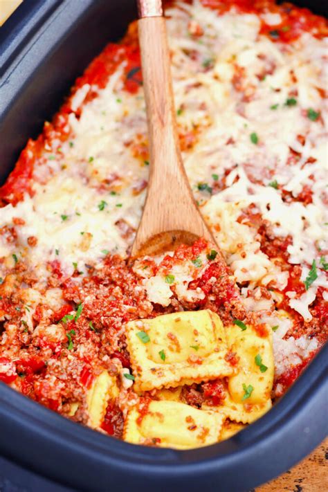 slow-cooker-lazy-lasagna-video-sweet-and-savory image