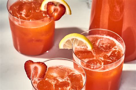 strawberry-lemonade-recipe-with-fresh-lemon-juice image