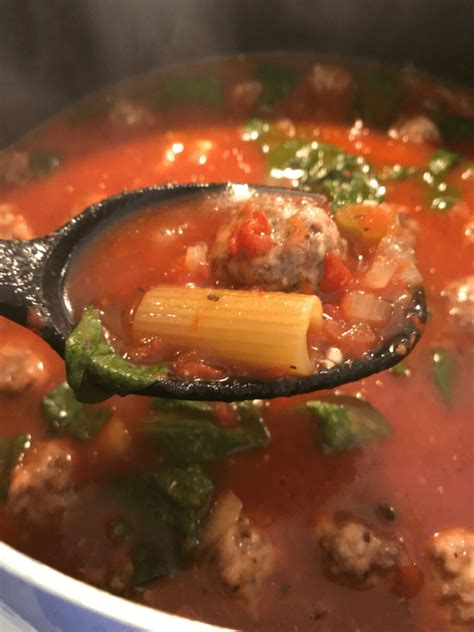 rigatoni-meatball-soup-meal-planning-mommies image