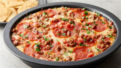 extreme-meat-pizza-dip-recipe-tablespooncom image