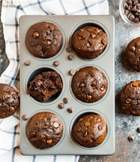 healthy-chocolate-muffins-best-ever-moist-easy image