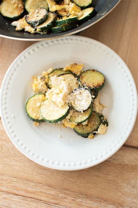 10-minute-scrambled-eggs-with-zucchini-the image