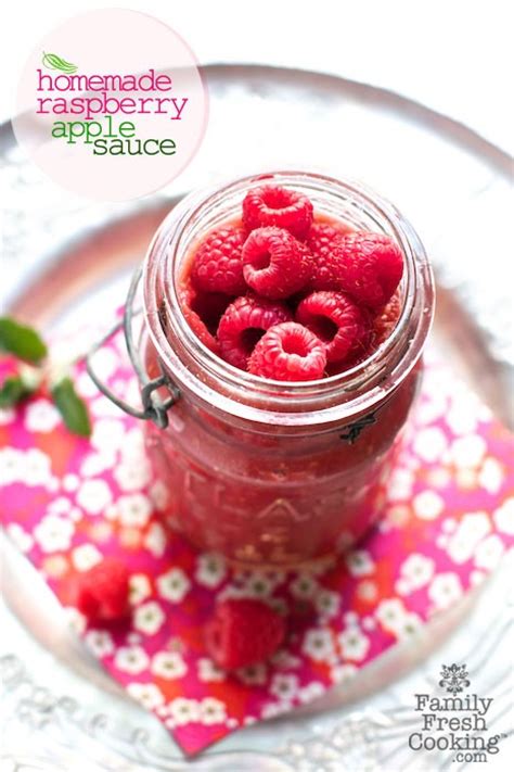 homemade-raspberry-applesauce-marla-meridith image