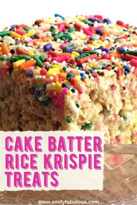 cake-batter-rice-krispie-treats-easy-emilyfabulous image
