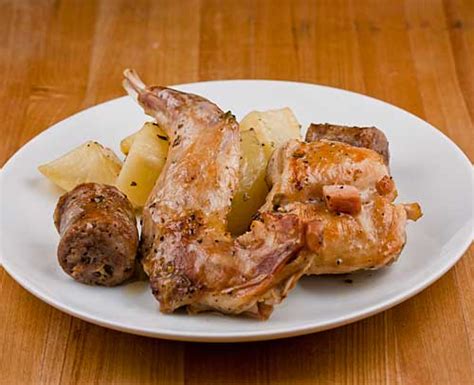 roasted-rabbit-with-sausage-and-potatoes-the-italian image
