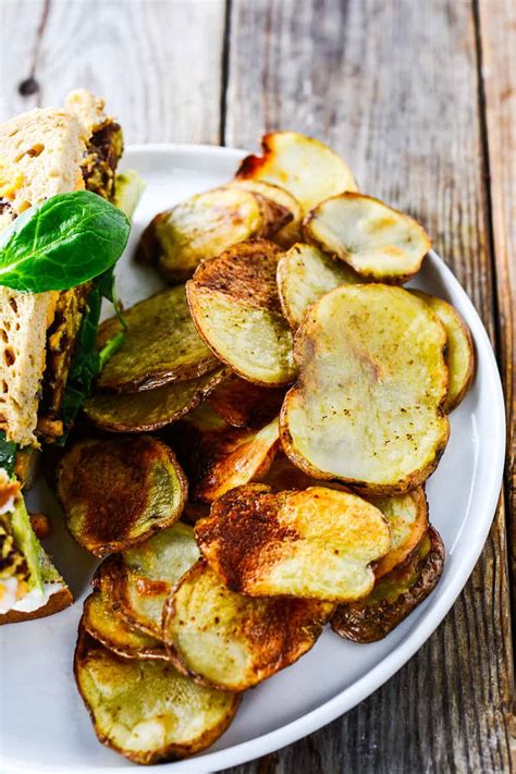 homemade-baked-potato-chips-healthier-steps image