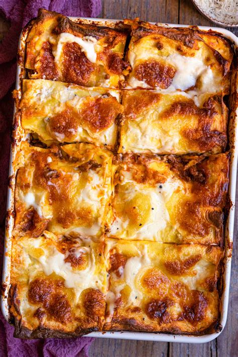 lasagne-al-forno-italian-beef-lasagna-inside-the-rustic image