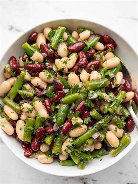 classic-three-bean-salad-easy-side-dish-budget-bytes image