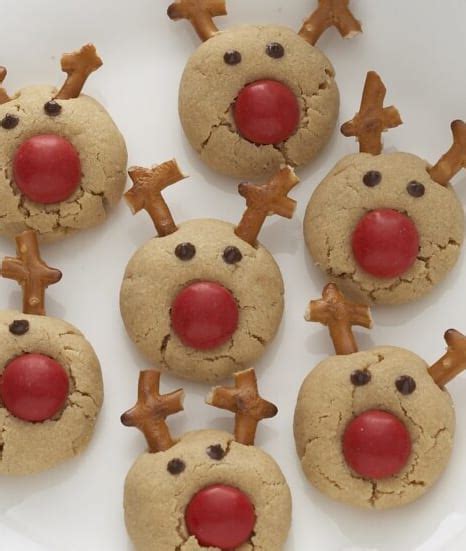 peanut-butter-rudolph-reindeer-cookies-tara-teaspoon image