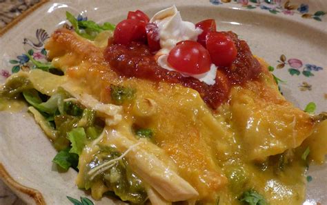 green-chile-chicken-enchilada-casserole image