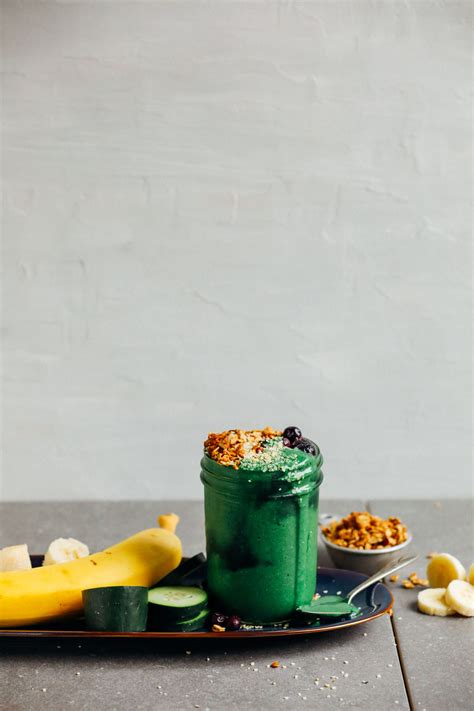 green-spirulina-smoothie-minimalist-baker image