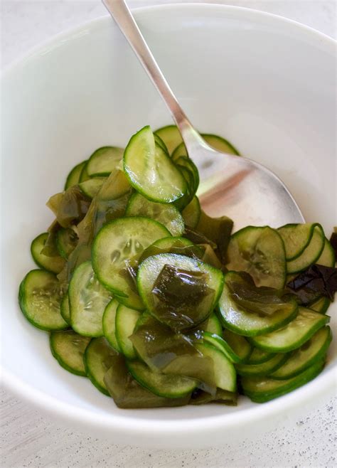 cucumber-and-seaweed-sunomono-vinegar-dressing image