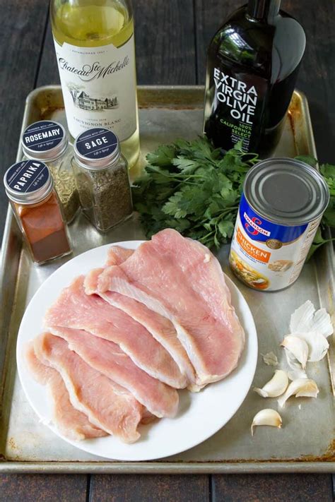 easy-turkey-cutlets-in-white-wine-sauce-cookin-canuck image