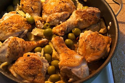braised-chicken-with-artichokes-and-olives image