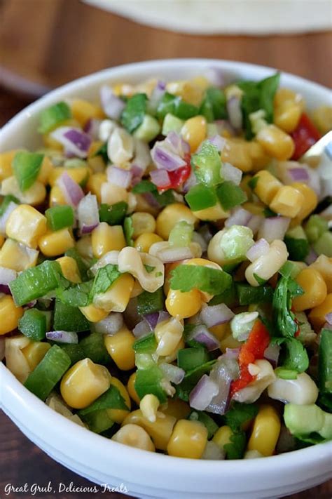 southwest-corn-salsa-great-grub-delicious-treats image