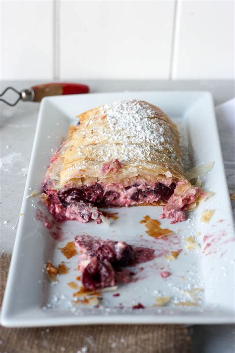cheese-and-cherry-strudel-the-home-cooks-kitchen image
