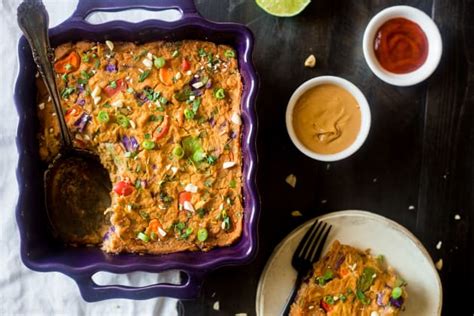 thai-chicken-cauliflower-casserole-recipe-food-fanatic image