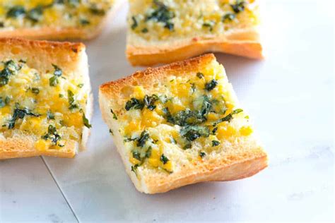 easy-homemade-garlic-cheese-bread-recipe-inspired image