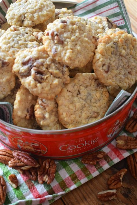 pecan-oatmeal-cookies-julias-cuisine image