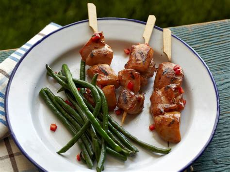 bbq-yellow-bean-chicken-with-grilled-chinese-long-beans image